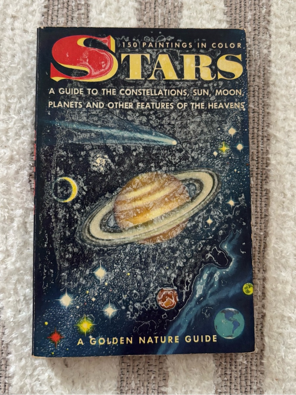 5/$25 1956 Golden Nature Guide -Stars Book